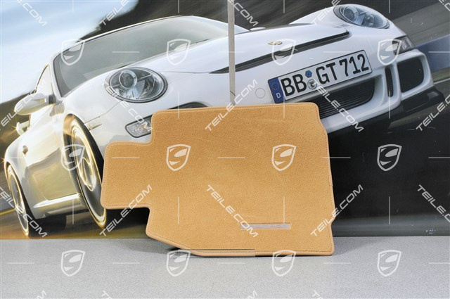 Dywaniki, BOSE Sound System, komplet 4-częściowy, do Cabrio/Targa, piaskowy beż