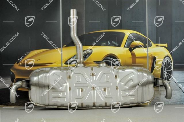 VW Touareg Diesel R5 2,5L rear silencer