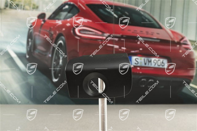 Uchwyt czujnika parkowania PDC, zewnętrzny, czarny, Sport Design / GTS, R