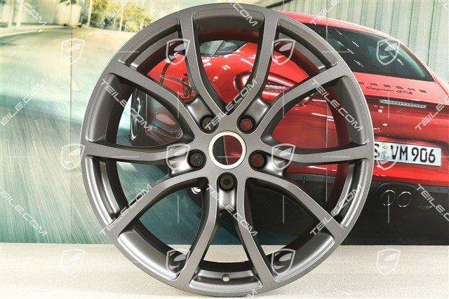 21" Felga Cayenne Exclusive Design, 9,5J x 21 ET46, kolor vesuvian grey