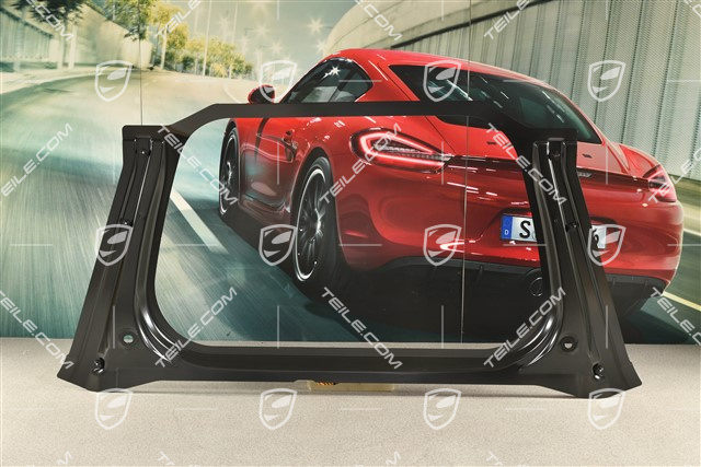 Luggage compartment, closing part / frame, upper part