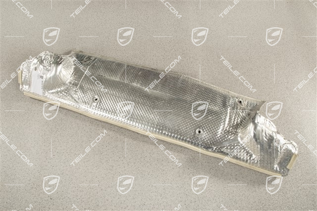 Turbo, Hitzeschutz / Hitzeschild, hinten, mitte