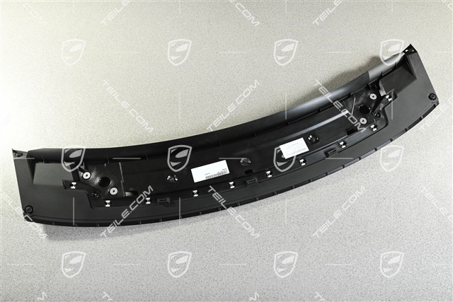 Spoiler tylny część dolna, czarny mat