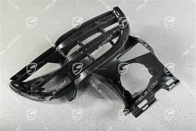 3,6L / 4,8L, Front bumper Grille, Lateral, L