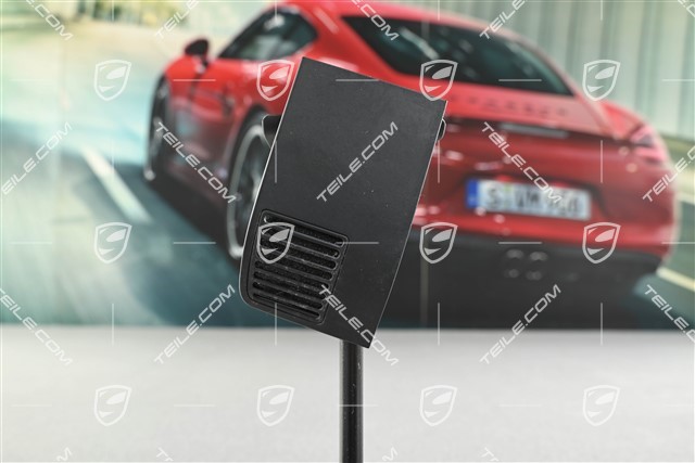 Blende / Abdeckung, Schwarz