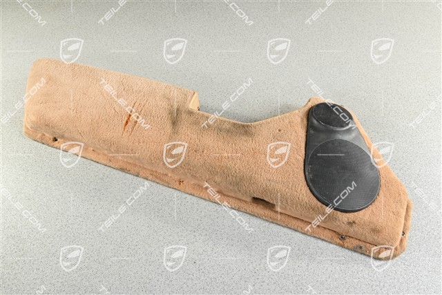 Schowek / kieszeń tapicerki drzwi, dywan beżowy / Cashmere Beige, L