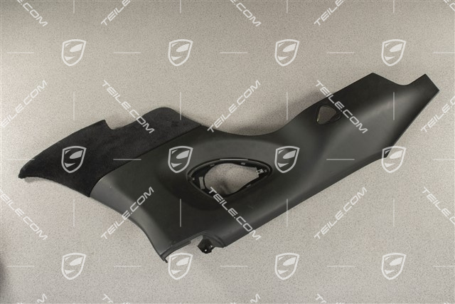 Seitenwandverkleidung, Kunstleder, schwarz, Coupe, L