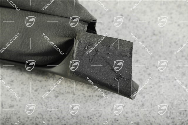 Lenkradsäulenabdeckung, oben, schwarz, zerkratzt