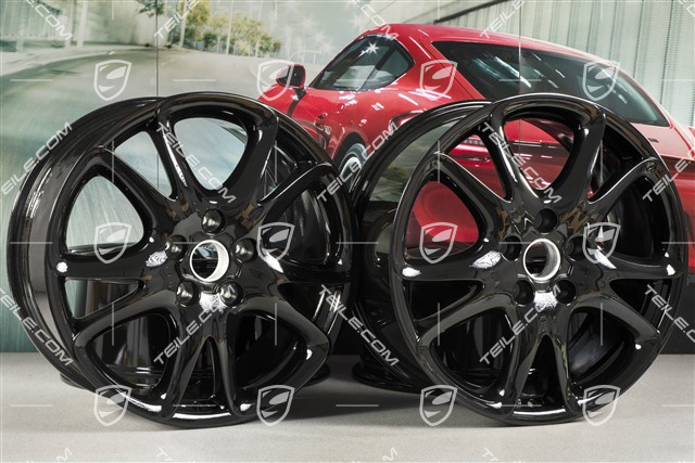 20" Felgensatz Sport Design, SPEEDLINE, Felgen 9J x 20 ET60, schwarz hochglanz
