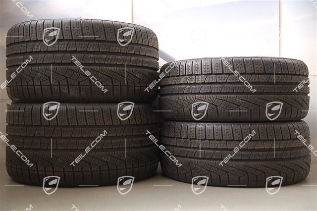 19" Komplet kół zimowych RS Spyder, felgi na centralną śrubę 8,5J x 19 ET56 + 11J x 19 ET51, opony 235/35 R19 + 295/30 R19, bez czujników RDK
