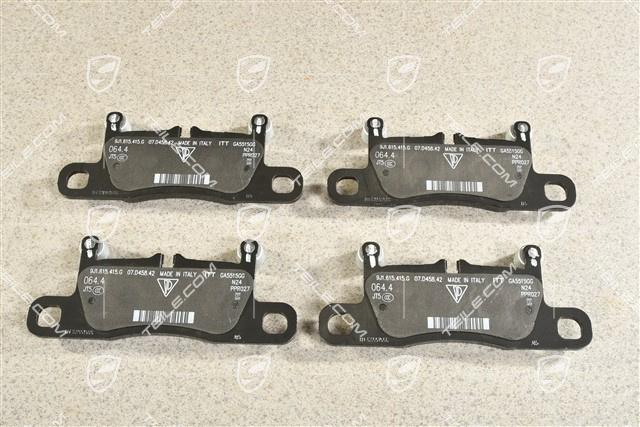 Bremsbeläge, HA  für Scheibendurchmesser 17" 18"