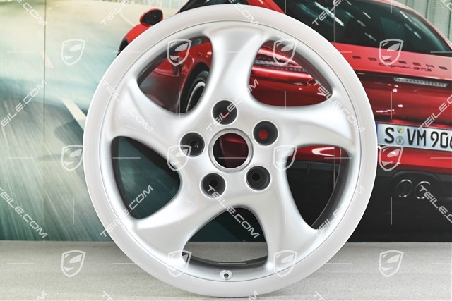 18-inch Turbo I wheel (hollow spokes), 9J x 18 ET52