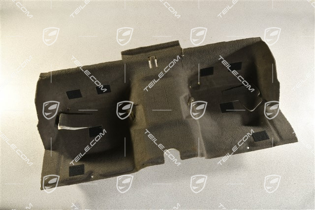 Sitzmulde Teppich, hinten, Achatgrau