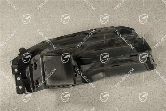 Front bumper Grille / Insert Cover, ACC, Black, L