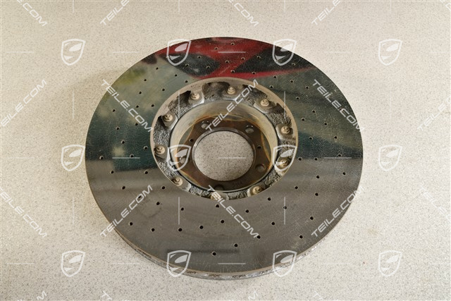 PCCB ceramik brake disc, 20-inch / 420mm, damaged, R