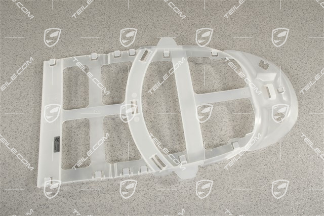Backrest padding support part