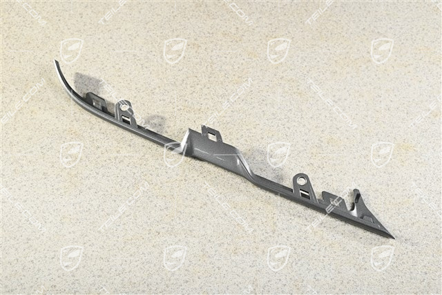 Disc trim for front bumper retaining frame, Graphite Grey, R