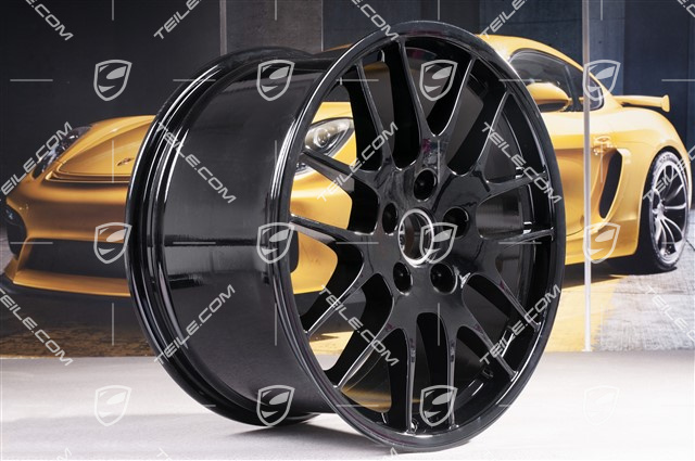 20" Felga RS Spyder Design, 11J x 20 ET68, kolor: czarny wysoki połysk