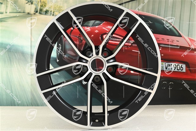 21" Felga Carrera Exclusive Design, 11,5J x 21 ET79, czarny satynowy półmat