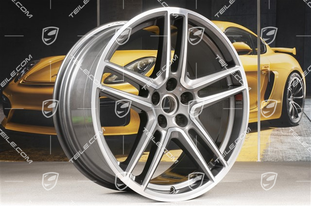20" Felga "Macan Turbo", 9J x 20 ET26, BORBET, Titanium