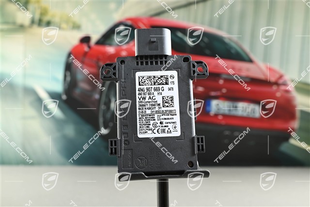 Control unit for object detection