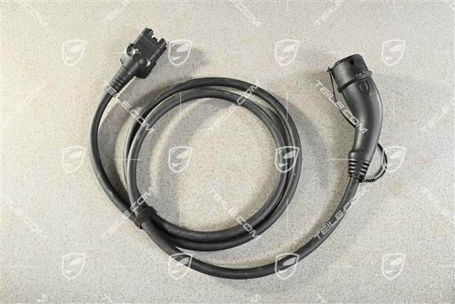 Kabel ładowarki wraz z wtyczką, długość 2,5m, Wtyczka typu 2, 22KW