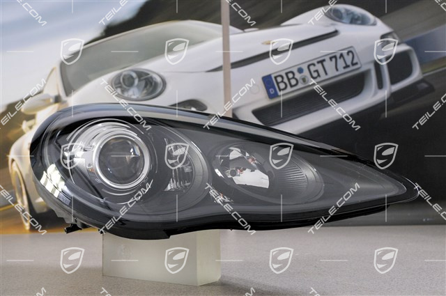 Xenon-Scheinwerfer plus dynamisches Kurvenlicht, in Schwarz, R