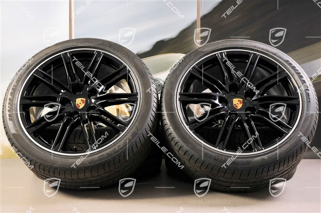 21" Koła letnie SportEdition, czarny połysk, 4x felgi 10J x 21 ET 50 + 4x opony 295/35 R 21 107Y XL, bez czujn.ciśnienia