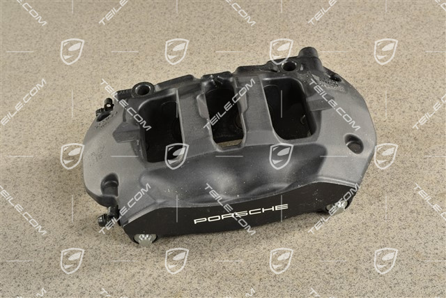 Zacisk hamulcowy, bez klocków, Czarny, R