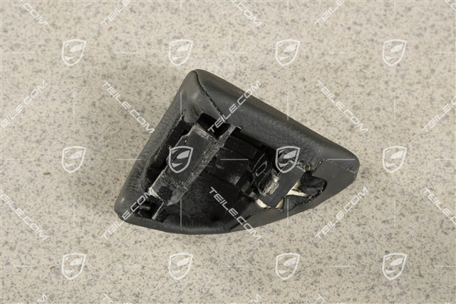 Abdeckung, Armlehne, Leder, Geprägt, Schwarz, L
