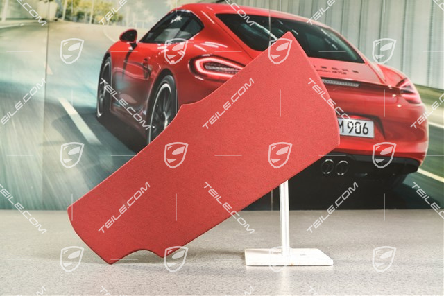 Cabrio, Pokrywa / klapka mechanizmu dachu, czerwona, L