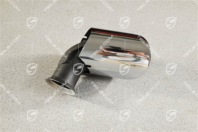 Endrohr, Edelstahl, Exclusive-Paket, L, (mit Kratzern)