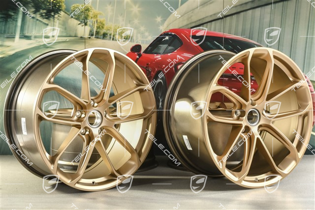 22" GT Felgensatz, Felgen 10,5J x 22 ET49 + 11,5J x 22 ET52, Neodyme