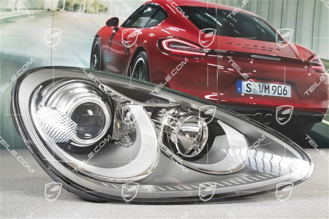 Xenon headlight, without control unit and D1S xenon bulb, without curve light, USA version, R