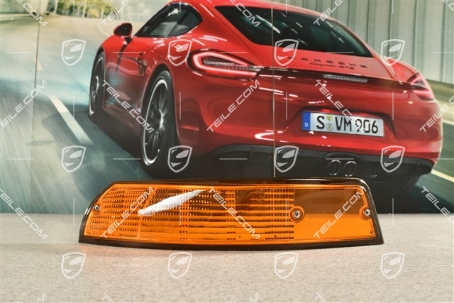 Szkło kierunkowskazu, czarny rant, L