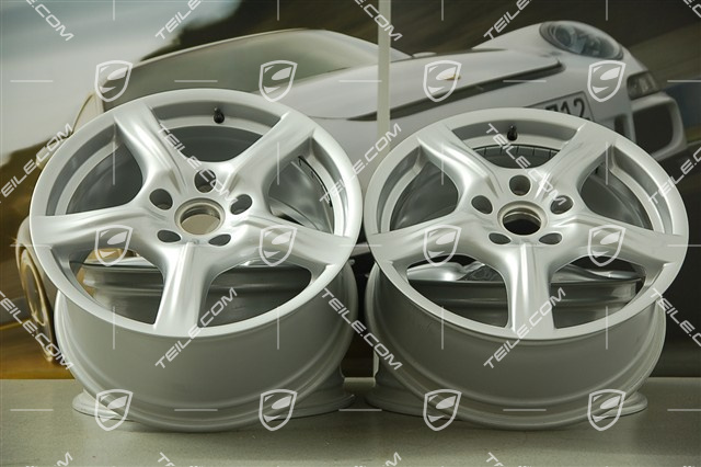 18" Panamera Felgensatz, 8J x 18 ET59 + 9J x 18 ET53