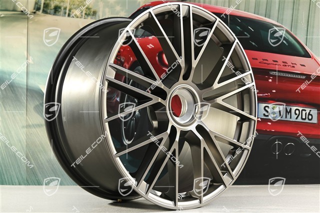 21-inch wheel rim Panamera Turbo S, 10,5J x 21 ET71, Turbonite