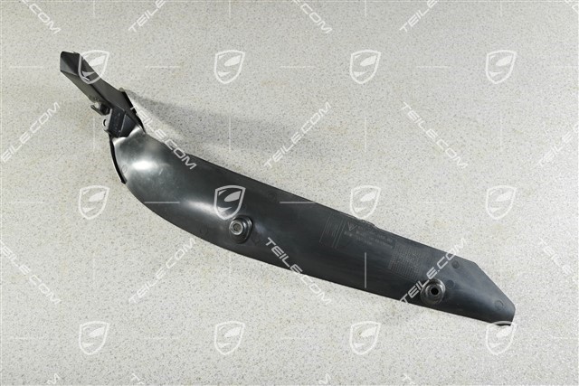 Wing / Fender Rear Cover, Black, R