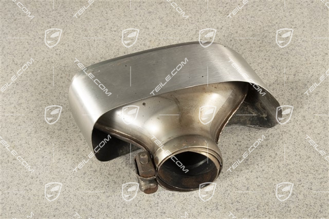 Endrohr, oval, L