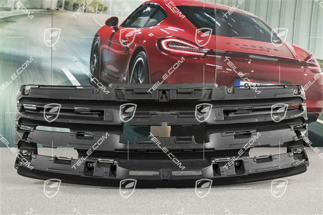 Rear lid / engine lid Ventilation grille bracket, Turbo