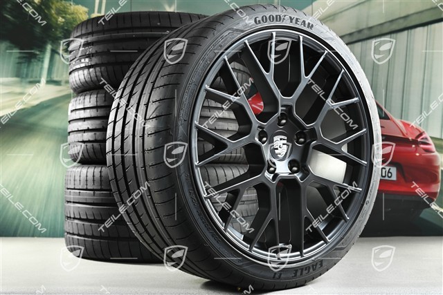 20+21" Koła letnie RS Spyder, felgi 8,5J x 20 ET50 + 11,5J x 21 ET79 + NOWE opony letnie Goodyear 245/35 R20 + 315/30 R21