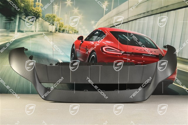 Turbo / Turbo GT, Front bumper spoiler, Black matte