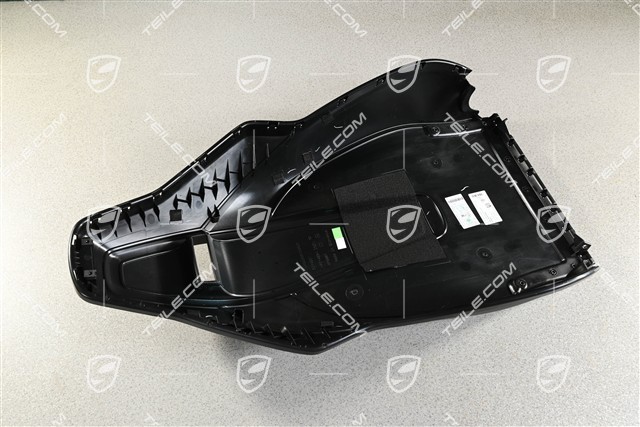 Lehnenschale / Rückenschale, Schwarz