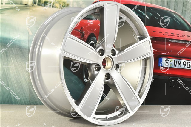 22" Felga Sport Classic, 10J x 22 ET48, platynowy srebrny