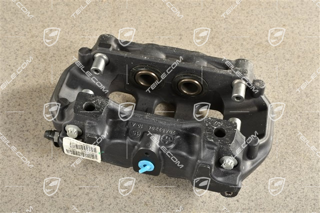 Zacisk hamulcowy, bez klocków, Czarny, R