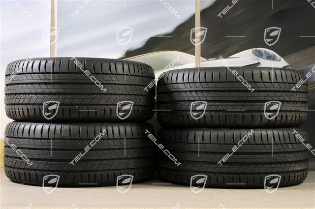 20" "Macan SportDesign" koła letnie komplet, felgi 9J x 20 ET26 + 10J x 20 ET19, opony letnie 265/45 R 20 + 295/40 R 20, z czujnikami ciśnienia RDK