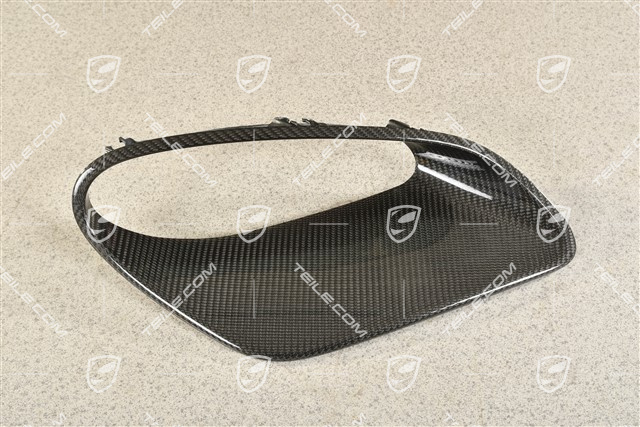 Turbo, Wlot powietrza, błotnik tylny, Carbon, L