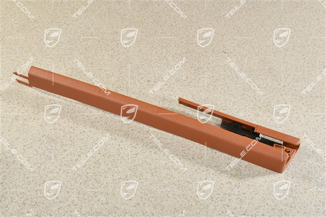 Abdeckung, Abdeckschiene für Vordersitz, Vorne, Fahrerseite, Kastanienbraun, R