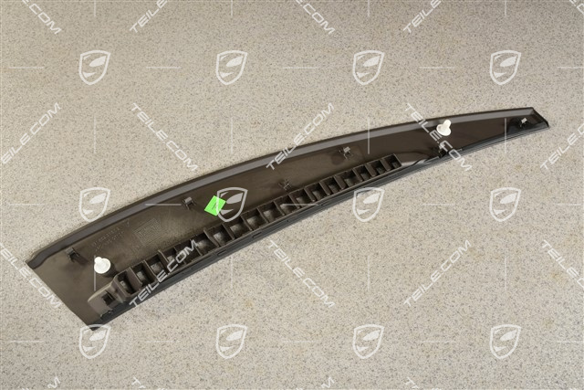 Dashboard defroster trim / cover, Agate Grey, L