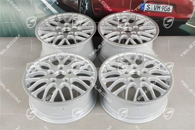 17" Komplet felg SportClassic, 7J x 17 ET 55 + 9J x 17 ET 55